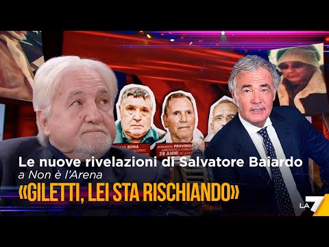 Giletti intervista Baiardo: le nuove rivelazioni a Non &egrave; l'Arena