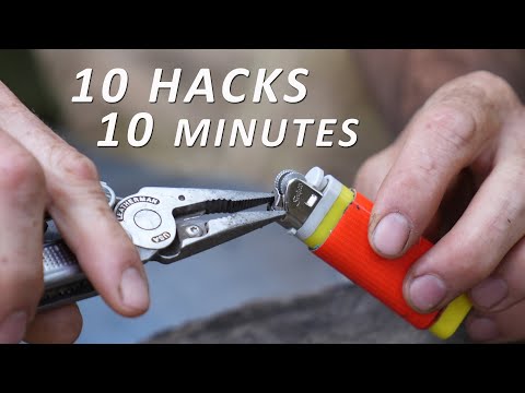 10 Survival and Bushcraft HACKS you probably didn't know!