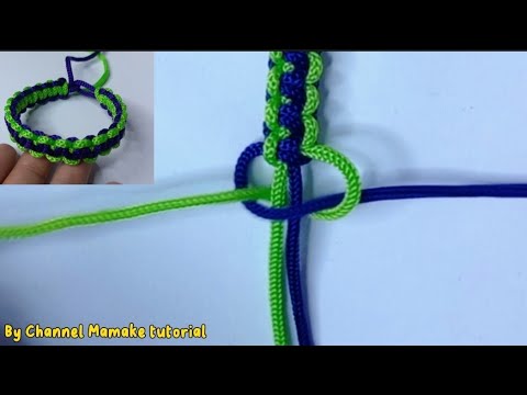 Gelang tali kur 2 warna