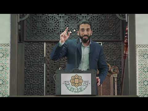 Allah Will Remember YOU (When Nobody Else Will) - Khutbah by Nouman Ali Khan