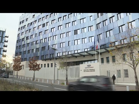 Paris knife attack: Images of Regional Directorate of Judicial Police where assailant is held | AFP