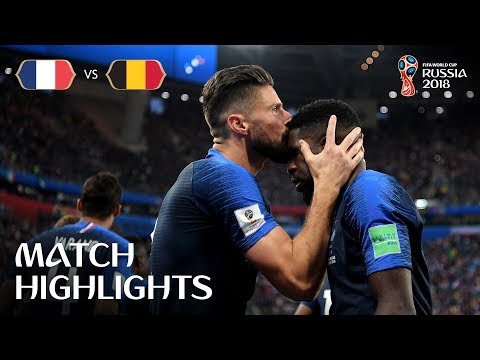 France v Belgium | 2018 FIFA World Cup | Match Highlights