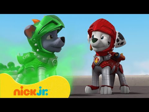 دوريات المخلاب يصبحون فرسان لمحاربة تنانين وديناصورات | Nick Jr. Arabia