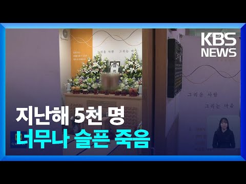 갈수록 느는 무연고 사망&hellip;70%는 가족이 외면 / KBS  2023.12.31.