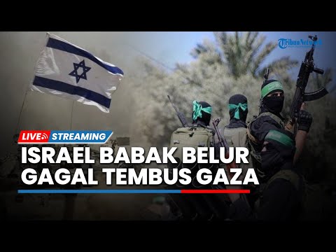 🔴Gagal Tembus Gaza! Israel Justru 'Babak Belur', Al Qassam Hancurkan Tank dan Tewaskan Ratusan IDF