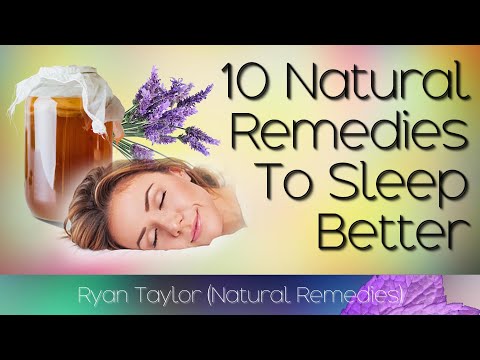 10 Natural Remedies for Sleeping At Night (Better)