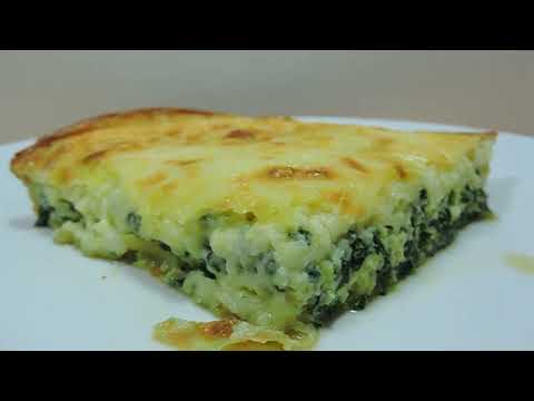 SPINACH gratin without cream / Incredibly Delicious