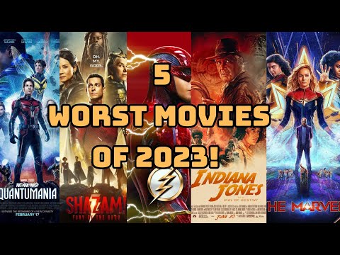 TOP 5 WORST MOVIES OF 2023!