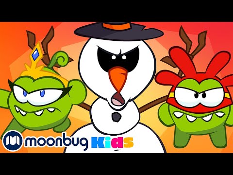 Om Nom Stories | Evil Snowman! | Cut The Rope | Funny Christmas Cartoons for Kids &amp; Babies