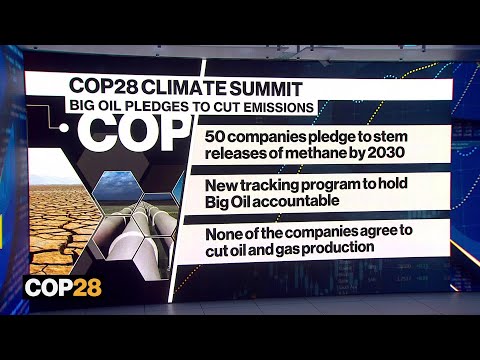 COP28: Exxon, Aramci Lead 50 Energy Firms Vowing Emissions Cuts