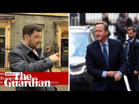 'I was not expecting that': journalists react to David Cameron entering No 10