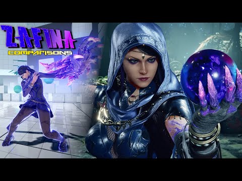 ZAFINA using more of AZAZEL'S POWERS! than before - Tekken 8 Comparisons