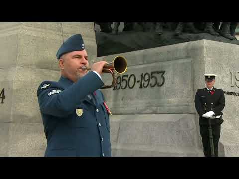 Remembrance Day 2022 | WATCH: Last Post played at National War Memorial