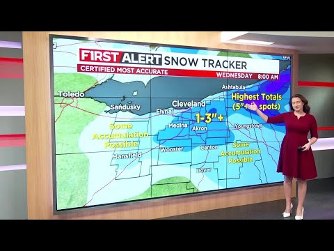 19 First Alert Day: Rain to snow Monday, lake effect Tuesday; travel impacts likely