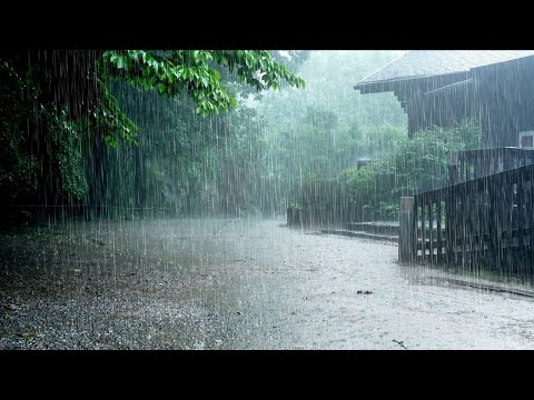 Sleep-inducing Rain sound is Created by Heavy rain.  Helps you Relax, Study, Reduce Stress.