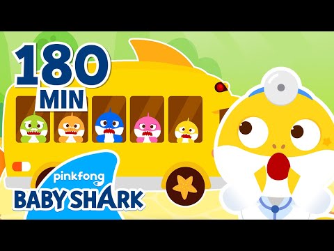 🚌Baby Shark Wheels on the Bus and More | +Compilation | BEST Stories for Kids | Baby Shark Official