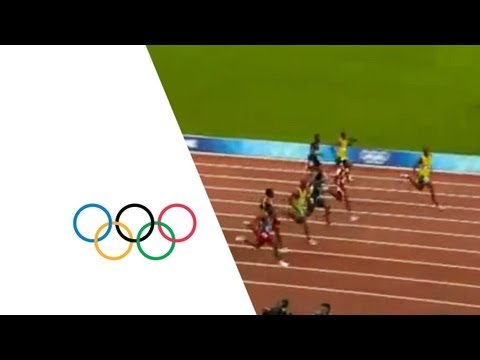 Usain Bolt Breaks 100m World Record In 9.69 Seconds - Beijing 2008 Olympics