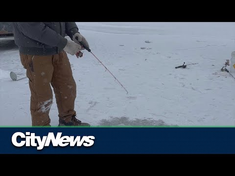 Ice fishing season begins in Manitoba