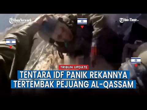 Merinding, Tentara Israel Tumbang kena Peluru Pejuang Hamas saat Kontak Tembak