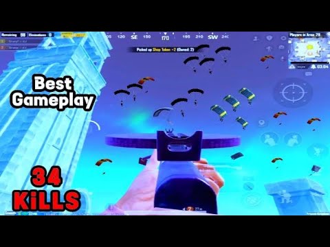 WoW!! 34 kills gameplay with best landing