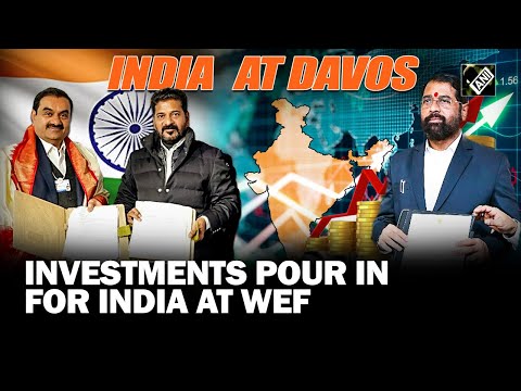 India in focus at WEF: Investment worth trillions for Maharashtra, Telangana