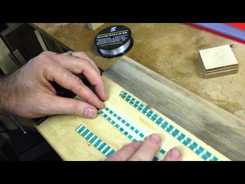 how to make herringbone for your guitar