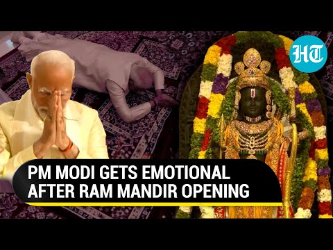 'Sorry Ram Lalla': PM Modi's Emotional Speech After Pran Pratishtha In Ayodhya | Watch