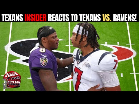 A Houston Insider DISHES on why Texans are getting Ravens at 'PERFECT' time!?