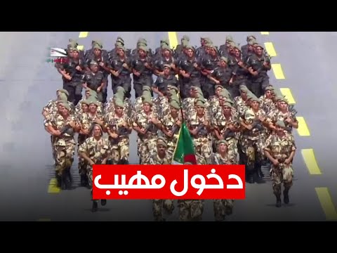 العرض العسكري للجيش الجزائري: مربع القوات الخاصة..شاهد لحظة دخولهم