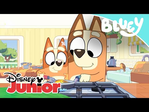 Bluey: Juego: la casa de Bingo y Bluey | Disney Junior Oficial