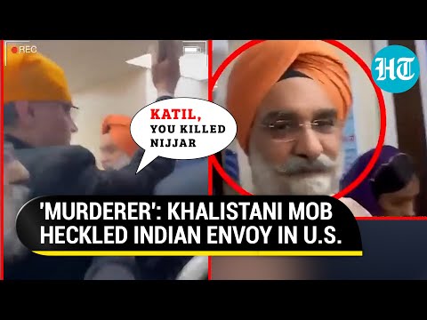 U.S.: Indian Envoy Heckled At New York Gurdwara; Pro-Khalistanis Raise 'Nijjar Killer' Chant