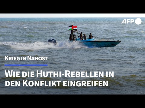 Wie die Huthi-Rebellen in den Nahost-Konflikt eingreifen | AFP