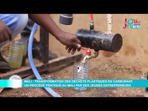 Mali : transformation des déchets plastiques en carburant, un procédé pratiqué au Mali