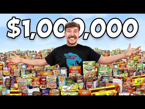 Giving $1,000,000 Of Food To People In Need