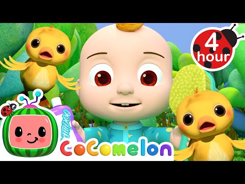 Hide and Seek With Ducks! | CoComelon | Sing Along for Kids | Moonbug Kids Express Yourself!