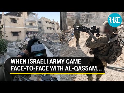 Watch Israeli Soldiers Corner Hamas' Al-Qassam Fighters In Gaza Building As War Intensifies