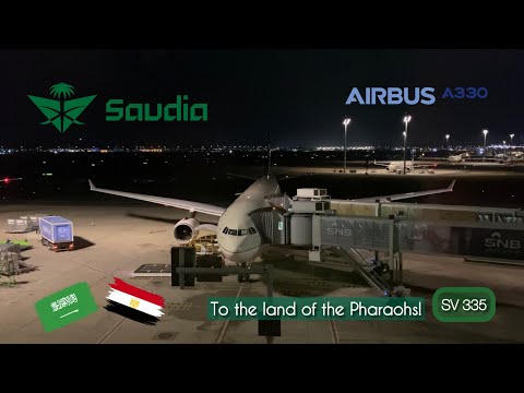 TRIP REPORT | Saudia (Economy) | Airbus A330-343E | Jeddah - Cairo