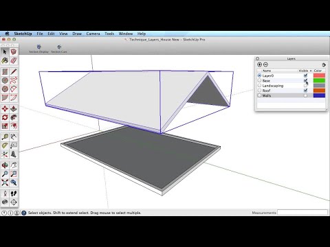 SketchUp Training Series: Layers