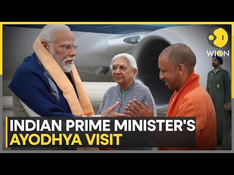 PM Modi in Ayodhya: Indian PM Narendra Modi to inaugurate Ayodhya airport shortly | WION