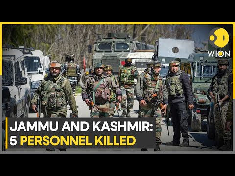 J&amp;amp;K encounter: Indian Army and Police pay floral tributes to 5 martyred Army personnel | India News