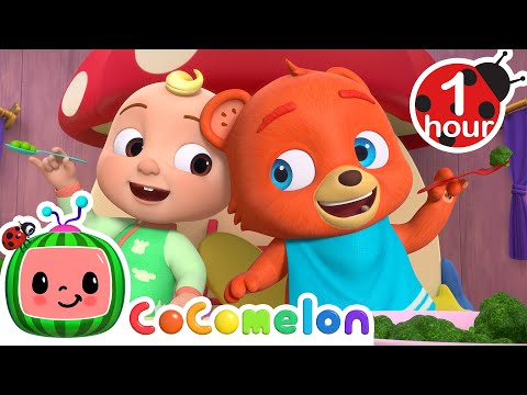 Yes Yes Vegetables (Baby Animal Version) | CoComelon Nursery Rhymes &amp; Kids Songs