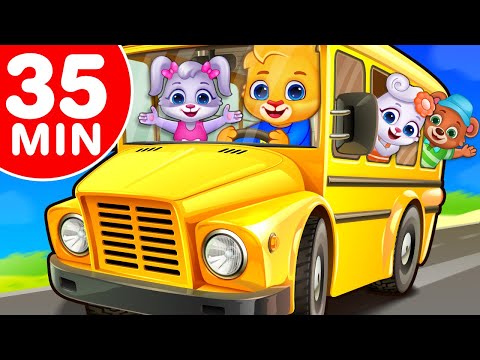 🚌 Wheels on the bus + More Kids Songs &amp; Nursery Rhymes By RV AppStudios 👶