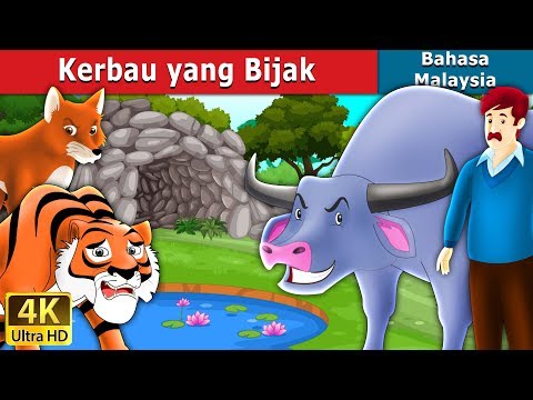 Kerbau yang Bijak | The Intelligent Buffalo Story in Malay | 