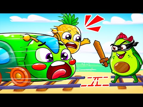 Funny Train Song 🚂 Choo Choo Train 🚋 Vehicle Song| English Kids Songs  and Nursery Rhymes by YUM YUM