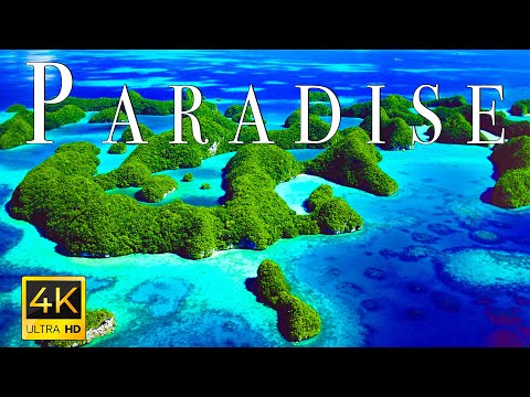 Beautiful relaxing music 🌿 Calming music for nerves, 4k video &quot;PARADISE&quot;