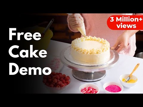 Cake Demo/ Tutorial | Learn making 3 types of Cakes from Scratch for free!