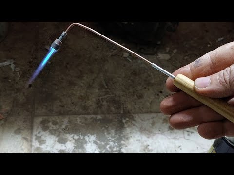 How to make a small and sharp torch-How to make mini gas-get metal _ Mini Cutter