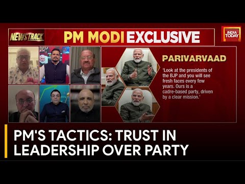 PM On 'Parivarwaad' Ahead of The Upcoming Election | PM Modi's Exclusive Interview To India Today