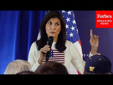 Nikki Haley Holds Campaign Rally In Rye, New Hampshire, With Just Days Until GOP Primaries Start