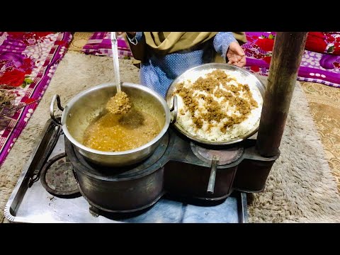 YAK ANIMAL GOULASH - HOW PEOPLE SURVIVE IN COLDEST MOUNTAINS - ORGANIC FOOD